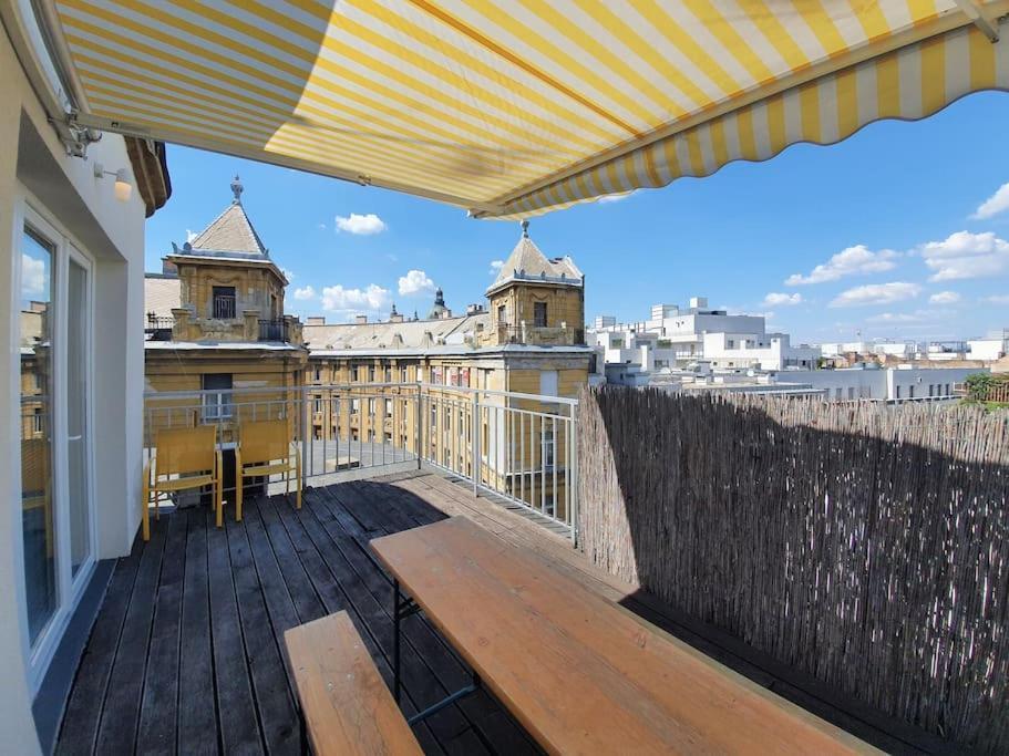 Beauty On The Rooftop With Ac And Rooftop Terrace Budapeszt Zewnętrze zdjęcie